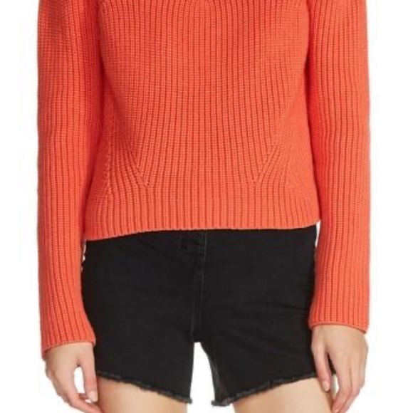 Maje mock neck funnel sweater - Picture 2 of 4